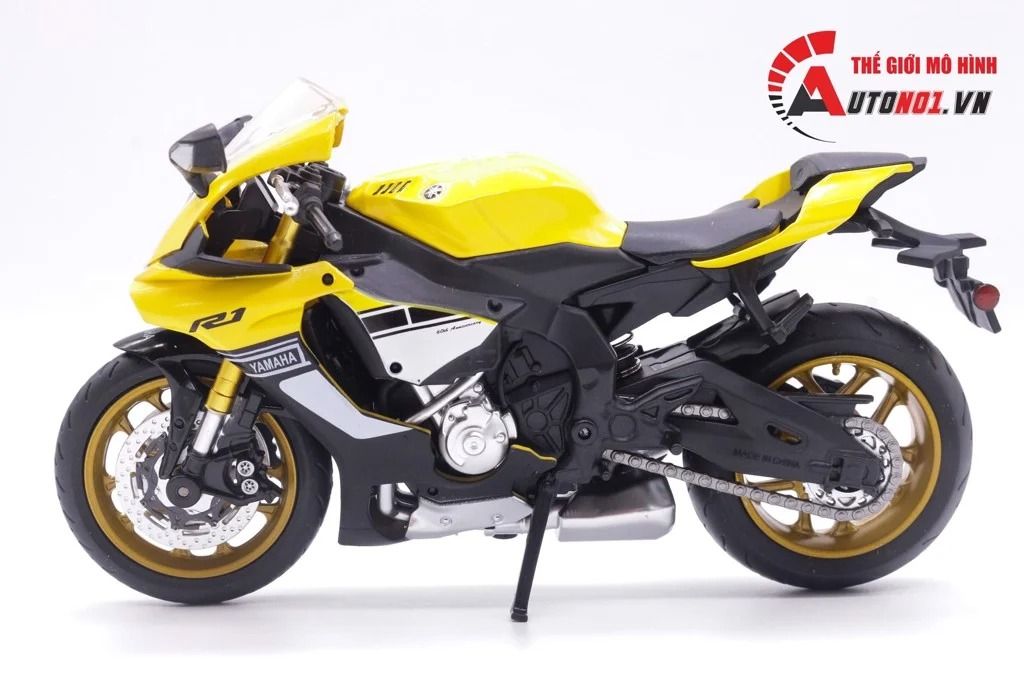 Mô hình xe Yamaha Yzf R1 tỉ lệ 1:12 MSZ MT092