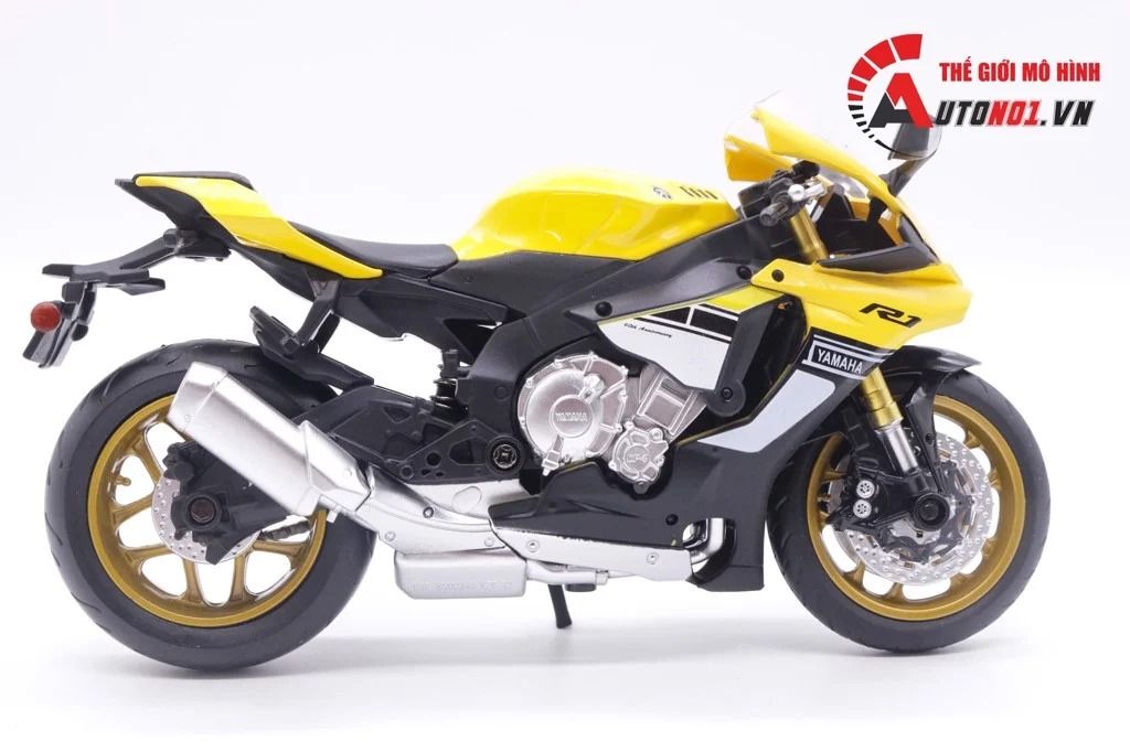 Mô hình xe Yamaha Yzf R1 tỉ lệ 1:12 MSZ MT092