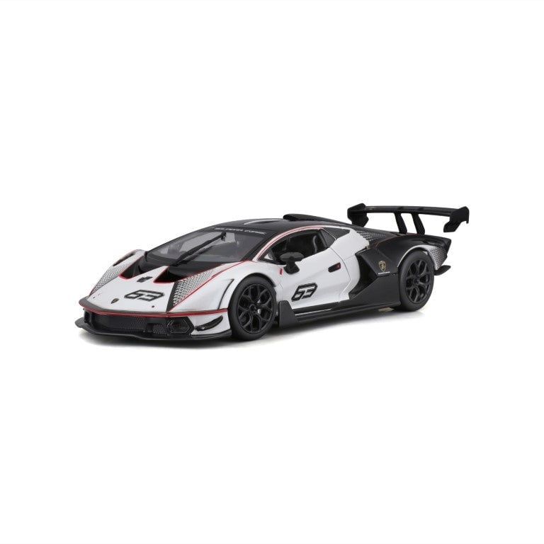 Mô hình xe Lamborghini Essenza SCV12 có bản quyền chính hãng, đánh lái được, mở được 2 cửa tỉ lệ 1:24 BBurago OT24006