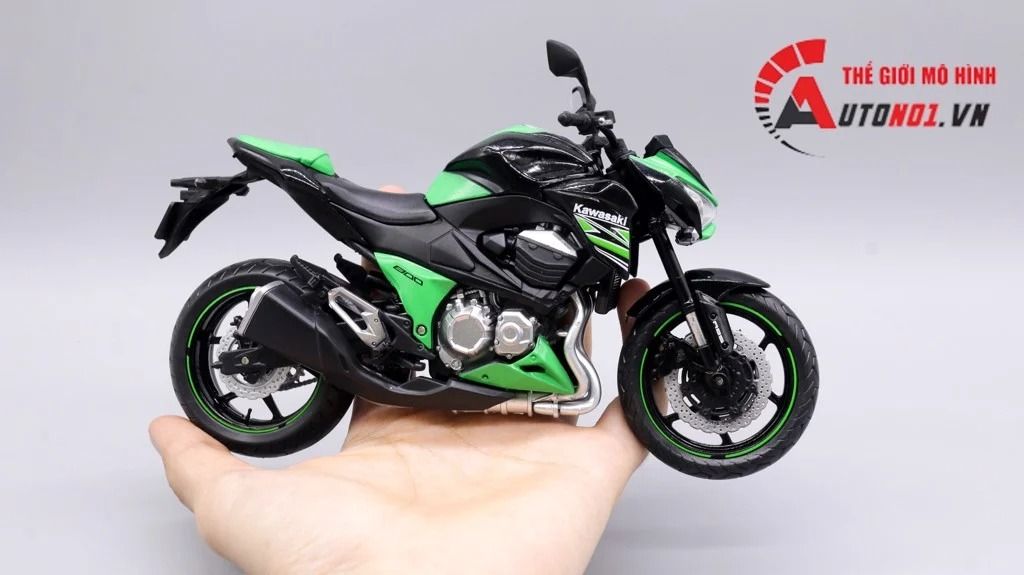 MÔ HÌNH XE KAWASAKI Z800 1:12 AUTOMAXX 5779