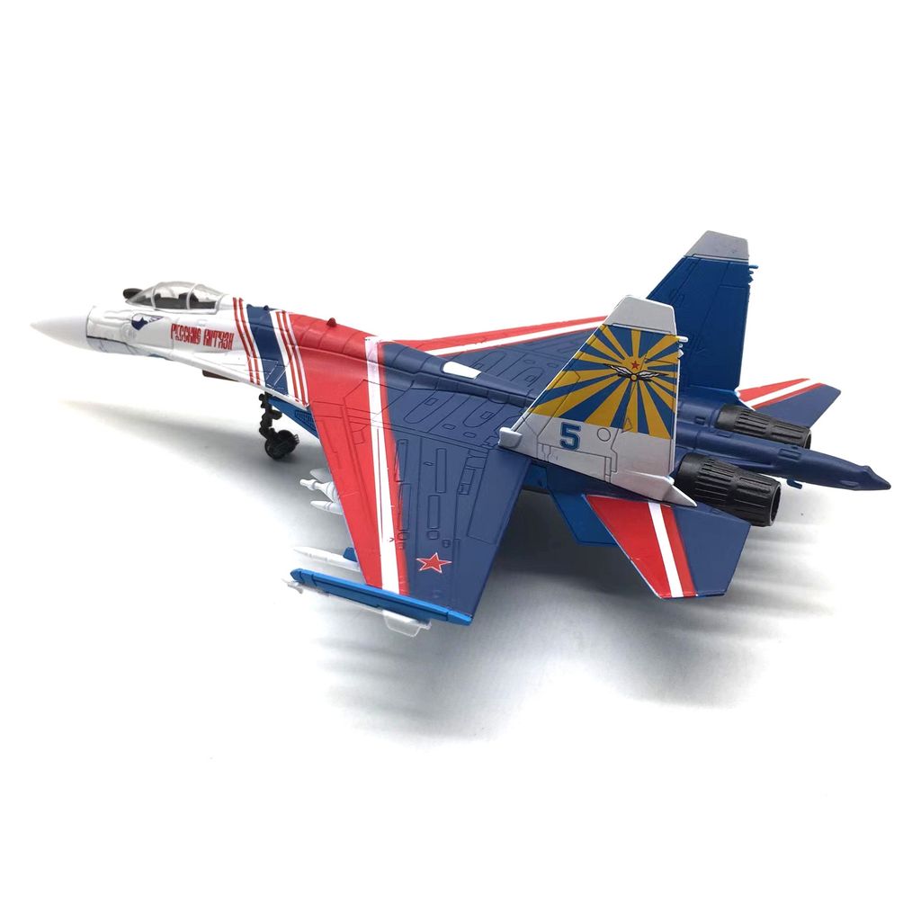 Mô hình máy bay chiến đấu Knight Russian Su-35 2007 tỉ lệ 1:100 Ns models MBQS017