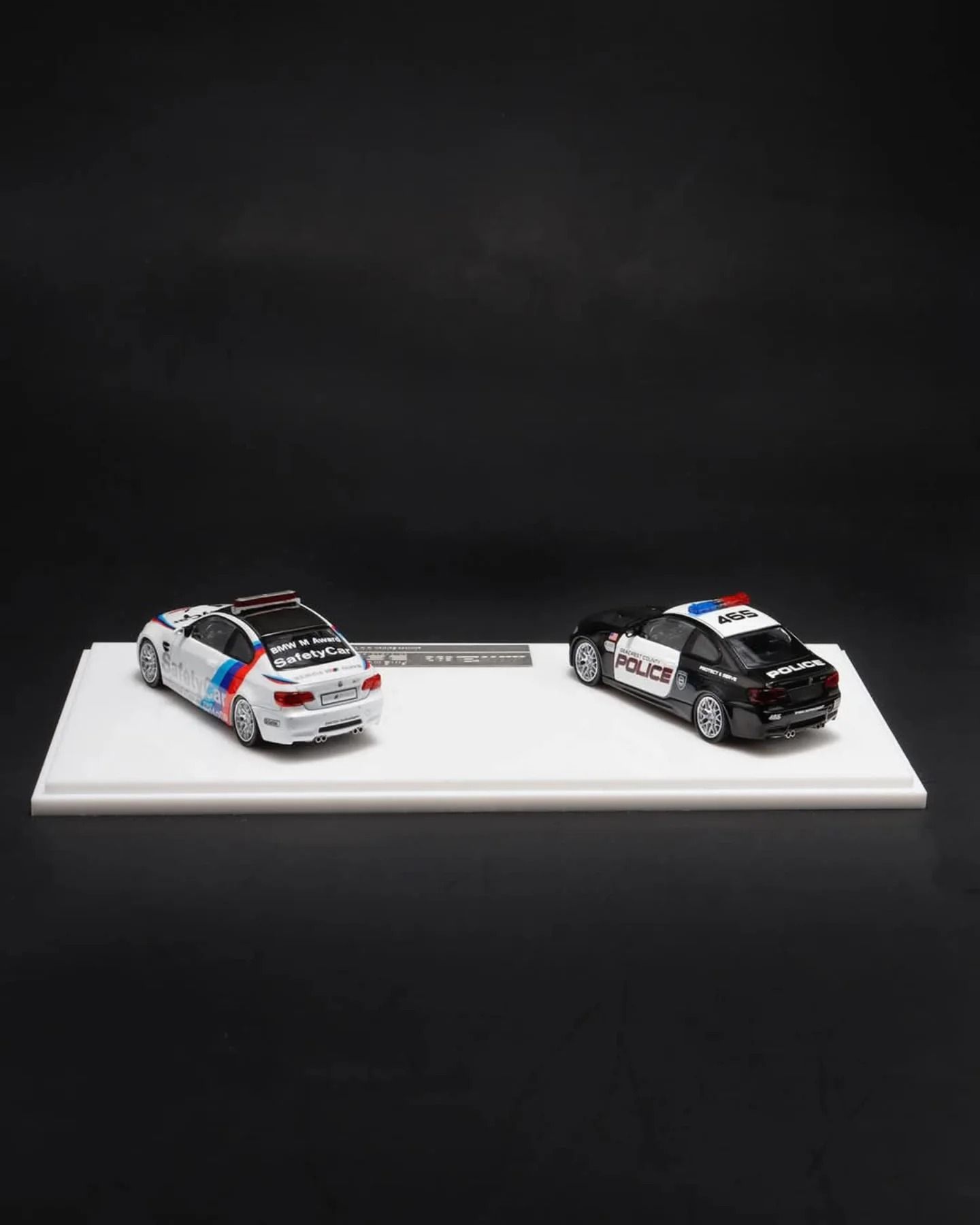 Mô hình xe BMW M3 E92 Safety car livery HEC Hobby Expo China 2025 HEC limited tỉ lệ 1:64 Fine Model X Briscale OT64309