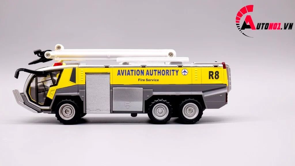  Mô hình xe cứu hỏa sân bay 1:50 kaidiwei 7628 