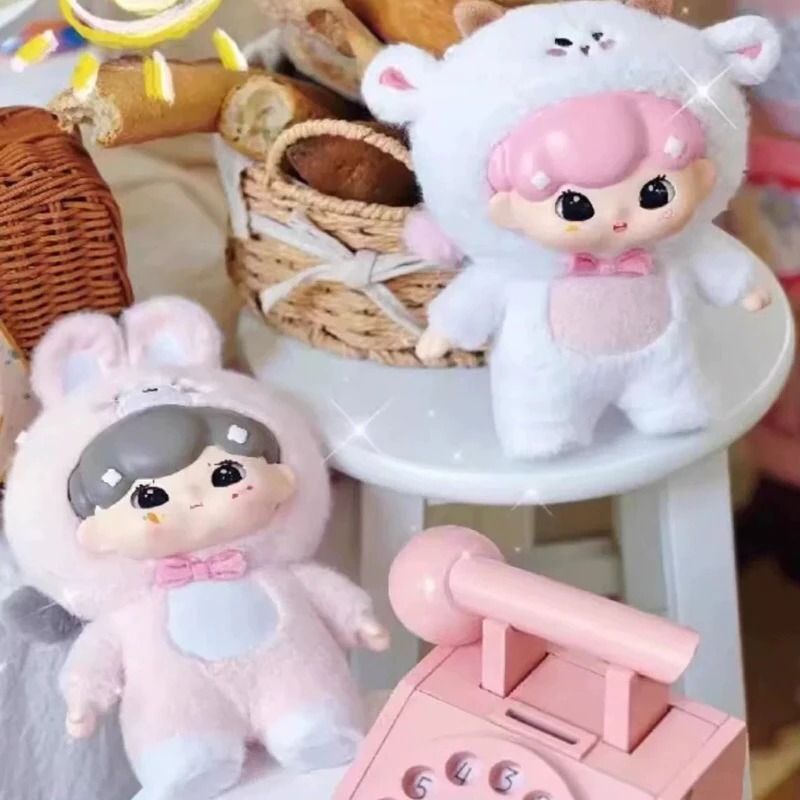 Blind box hộp mù Baby Billie V2 Animal Pyjama Party Vinyl Blind box chính hãng 3Babies TOY BL020