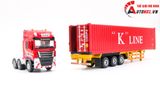  Xe mô hình container chở hàng 1:50 jingbang 7877 