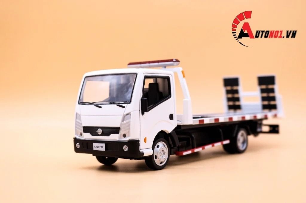  Xe mô hình tải cứu hộ nissan 1:32 truck model 8035 