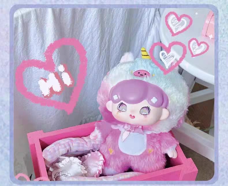 Blind box hộp mù Baby Billie V2 Animal Pyjama Party Vinyl Blind box chính hãng 3Babies TOY BL020