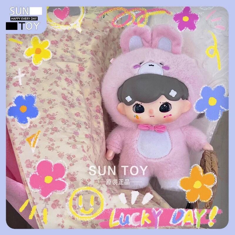 Blind box hộp mù Baby Billie V2 Animal Pyjama Party Vinyl Blind box chính hãng 3Babies TOY BL020