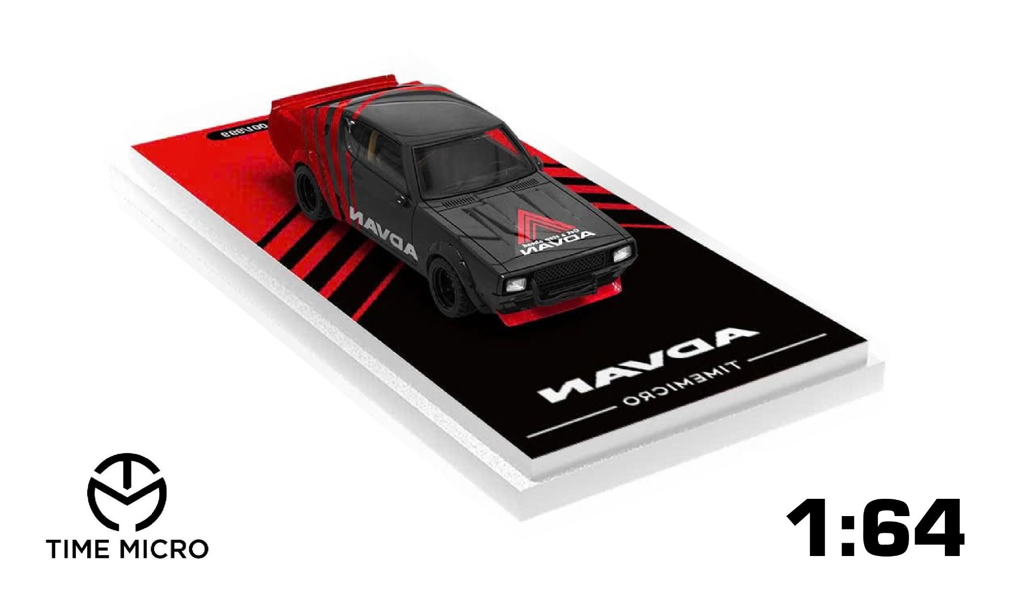 Mô hình xe Nissan skyline Kenmeri Liberty Walk LBWK Advan racing tỉ lệ 1:64 Time micro TM645612