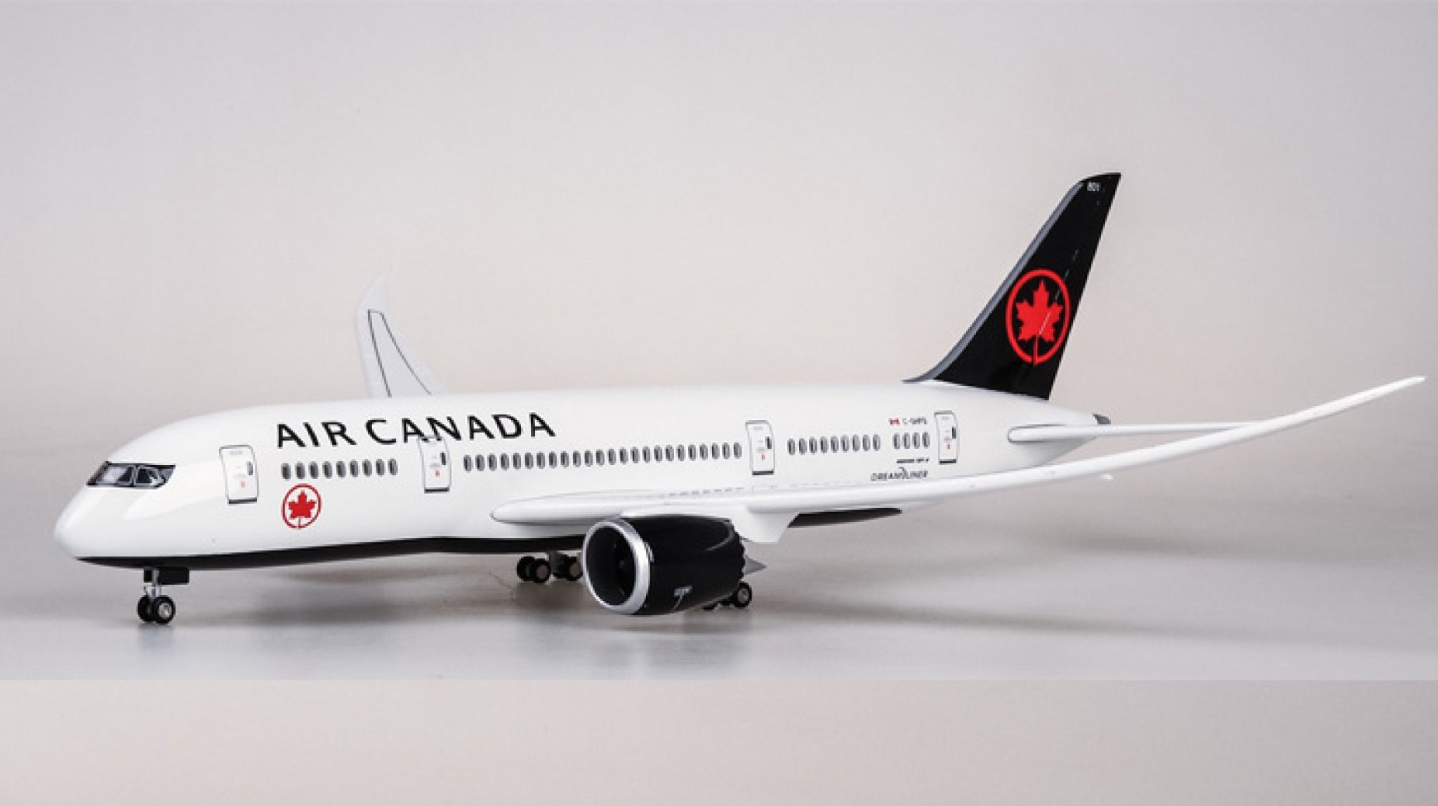 Mô hình máy bay dân dụng Canada Airlines Boeing B787 kích thước 47cm MB47041