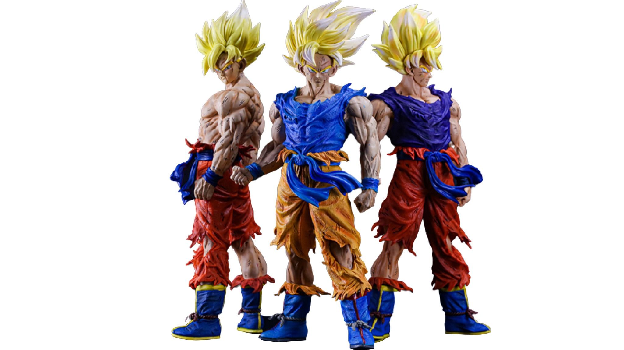 Mô hình nhân vật Dragonball Songoku super Saiyan 43cm FG131