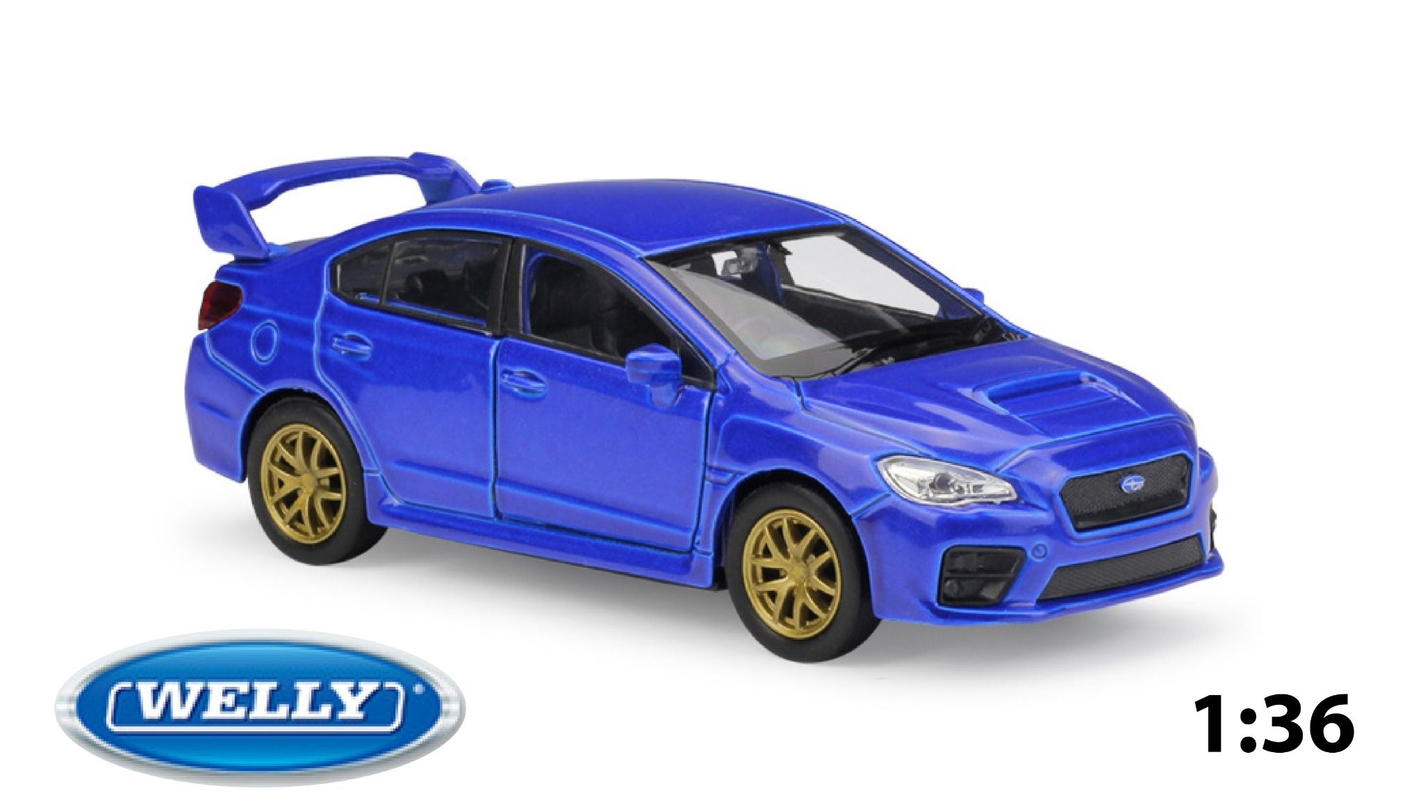 Mô hình xe Subaru Impreza WRX STI 1:36 Welly OT469