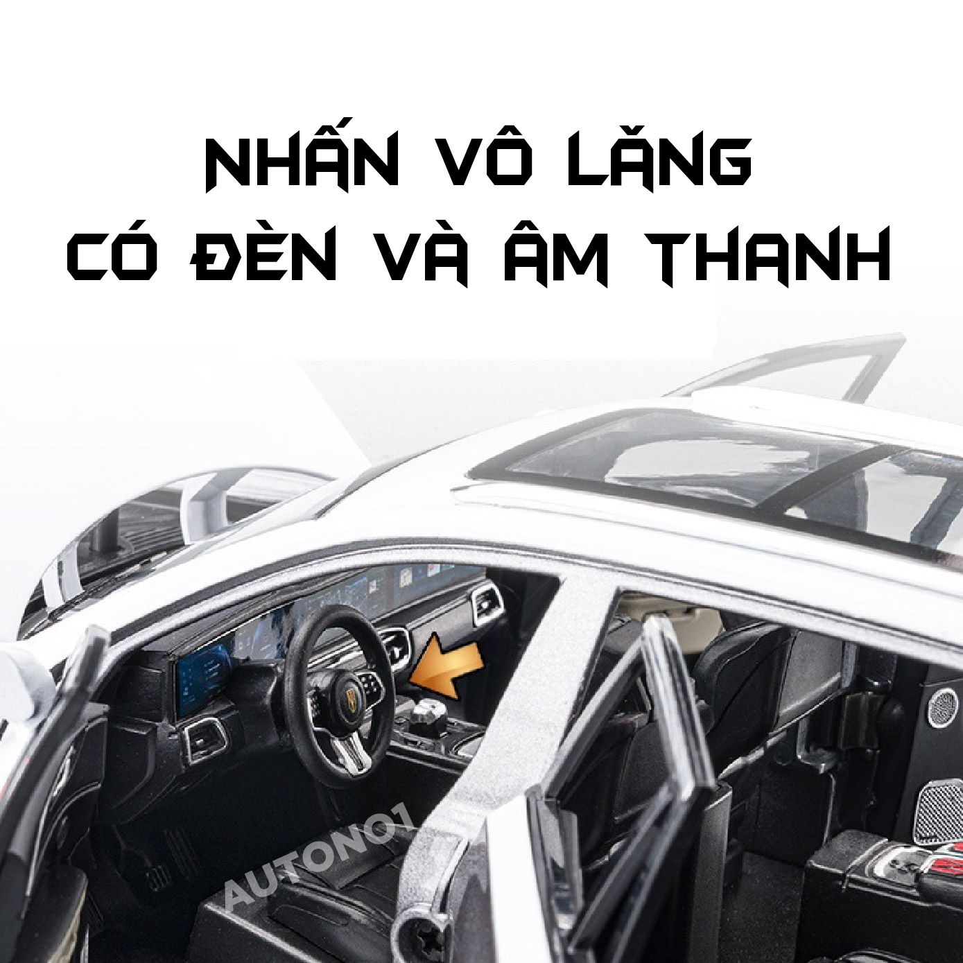 Mô hình xe Hongqi\Hồng Kỳ E-HS9 full open có đèn có âm thanh tỉ lệ 1:24 Chezhi OT439