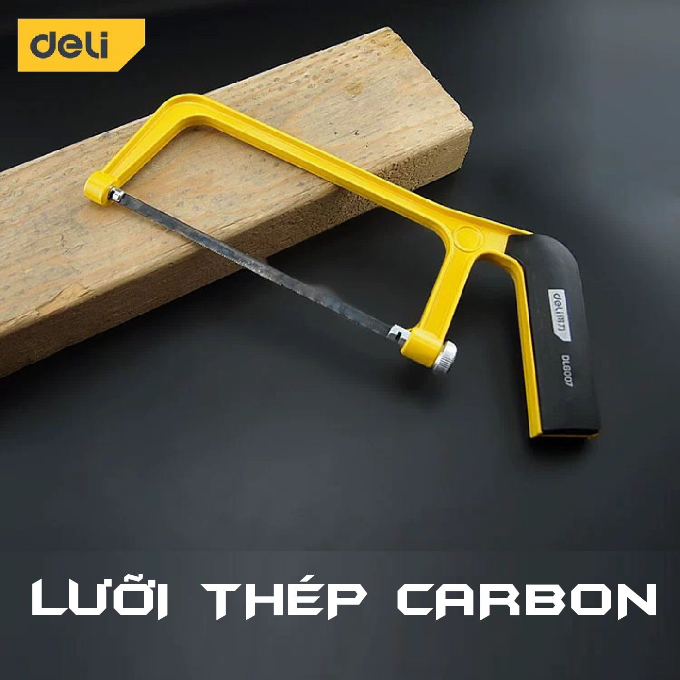 Phụ kiện khung cưa cầm tay mini 6 inch chống trơn trượt Deli PK447