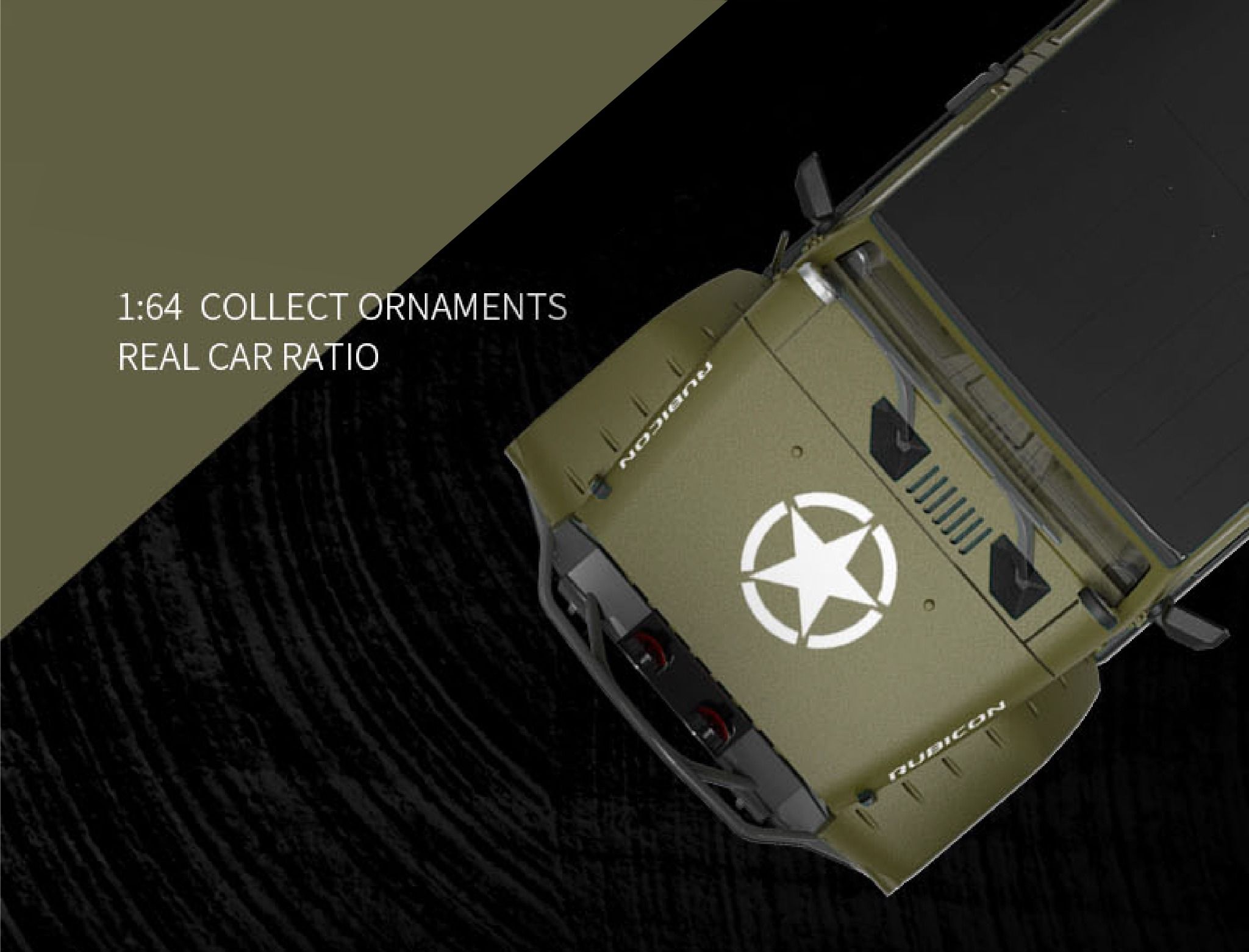 Mô hình xe Jeep Wrangler version armor tỉ lệ 1:64 Time Micro