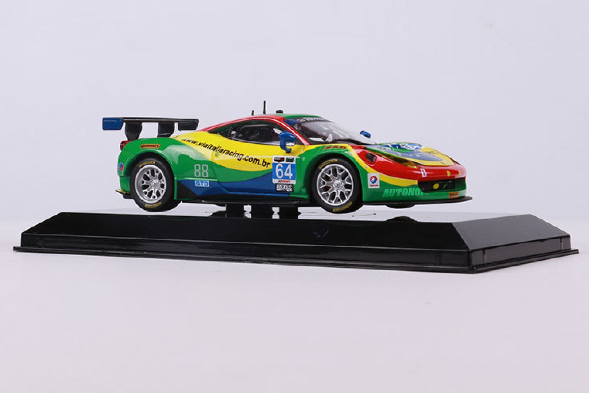 Mô hình xe Ferrari 458 Italia GT3 2015 hộp mica tỉ lệ 1:43 Bburago OT43005