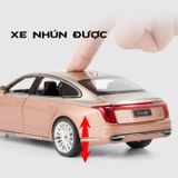  Mô hình xe Hongqi\Hồng Kỳ H9 full open có đèn có âm thanh tỉ lệ 1:24 Chezhi OT436 