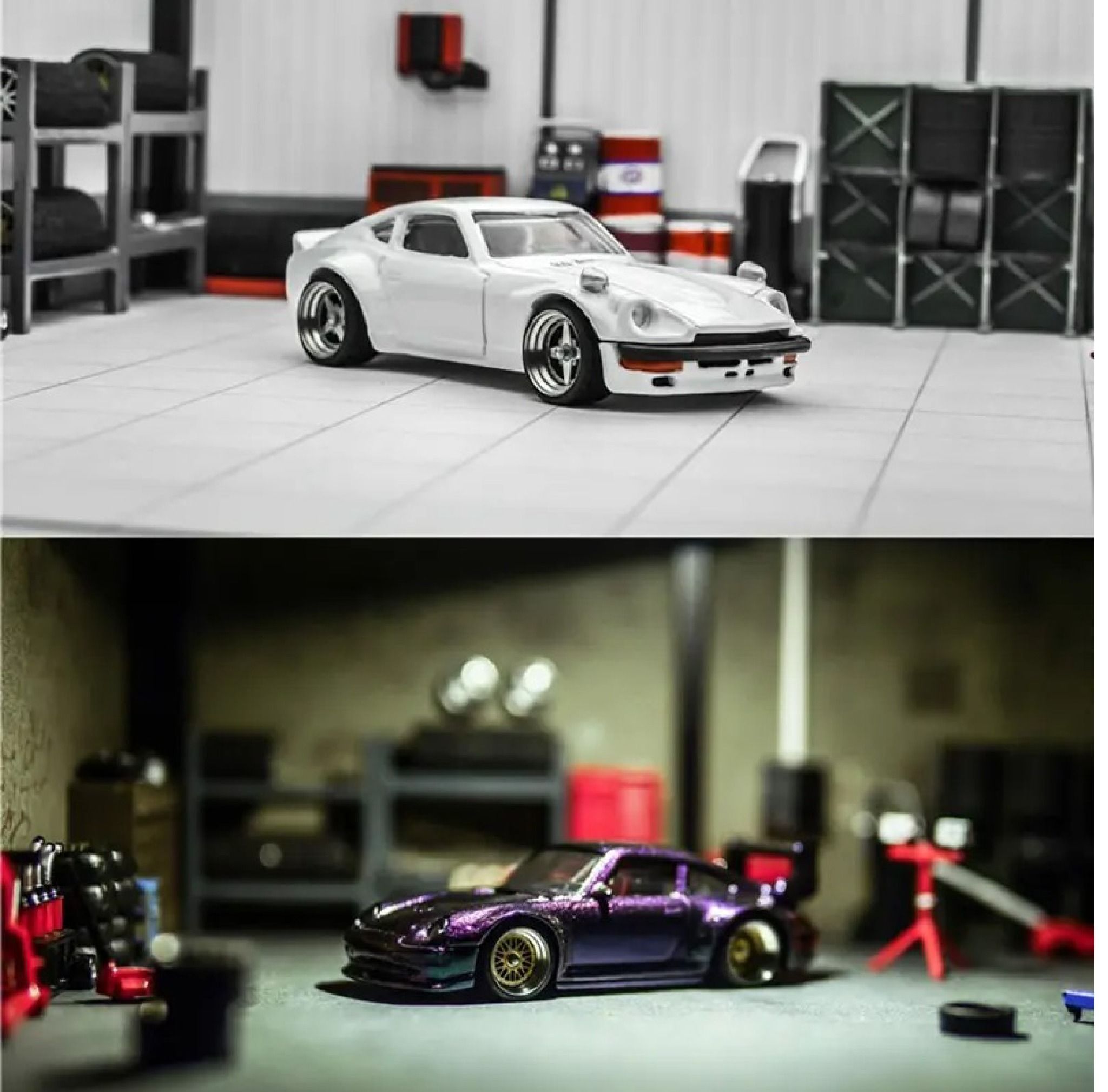 Phụ kiện độ bánh cho xe mô hình Carlomo Wheels S-Class kích thước 9,5mm bằng kim loại tỉ lệ 1:64 Carlomo S0