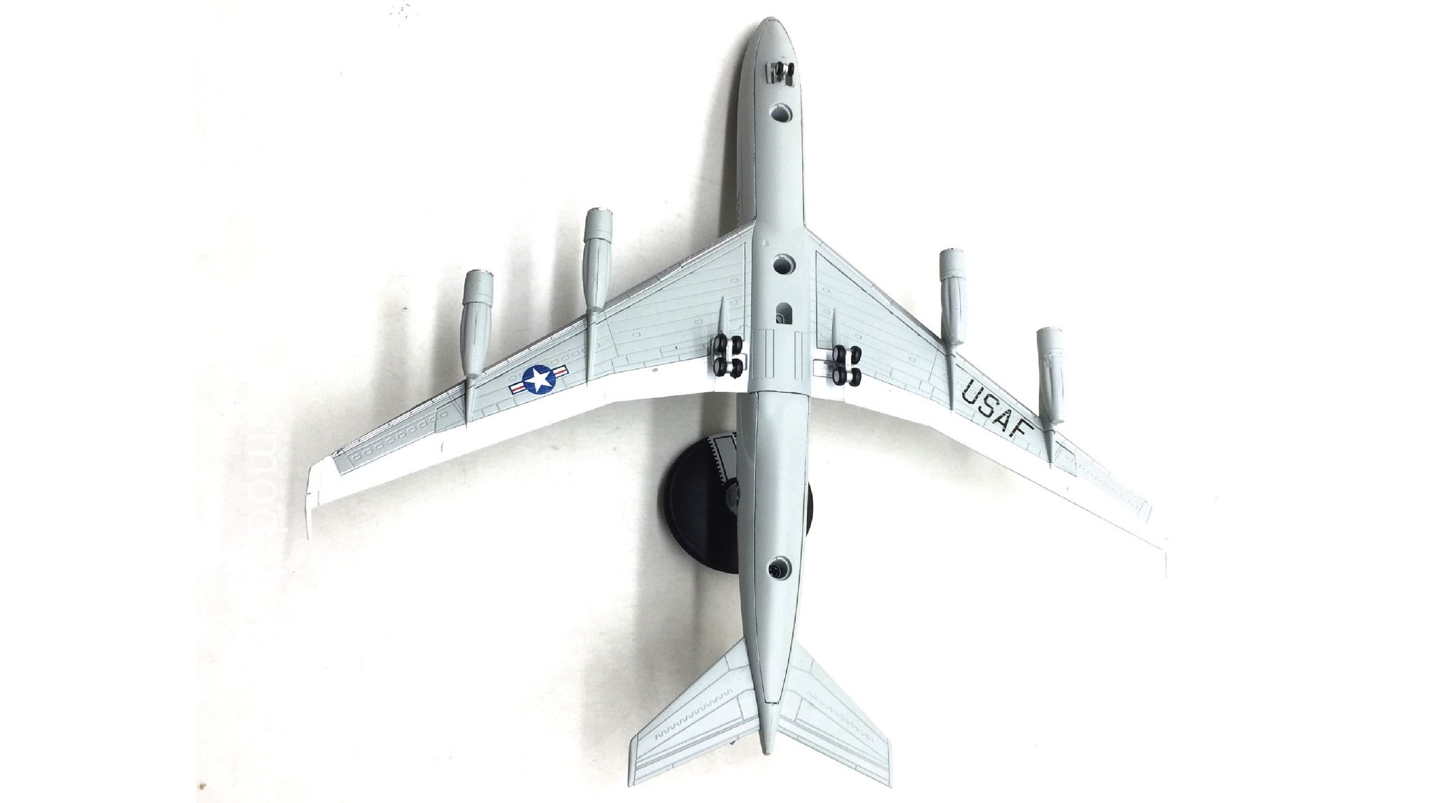 Máy bay quân sự trinh sát phòng không Boeing E-3 Sentry AWACS USAF tỉ lệ 1:200 Ns Model MBQS049