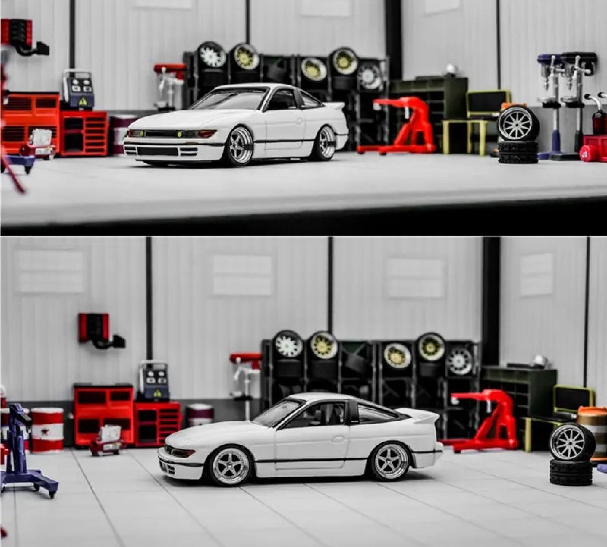 Phụ kiện độ bánh cho xe mô hình Carlomo Wheels S-Class kích thước 9,5mm bằng kim loại tỉ lệ 1:64 Carlomo S0