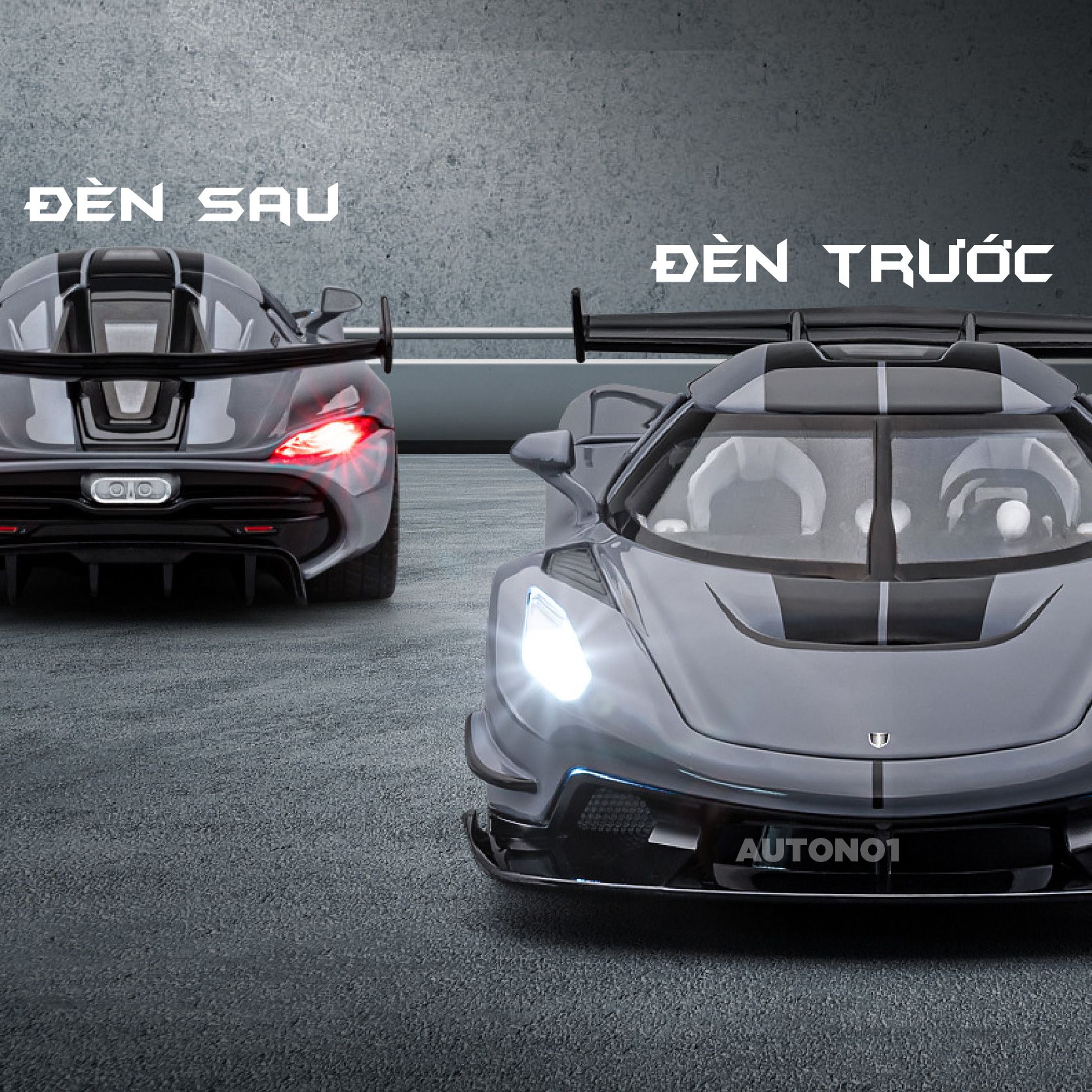 Mô hình xe Koenigsegg Jesko full open-có đèn-âm thanh tỉ lệ 1:22 Jiaye Model OT569