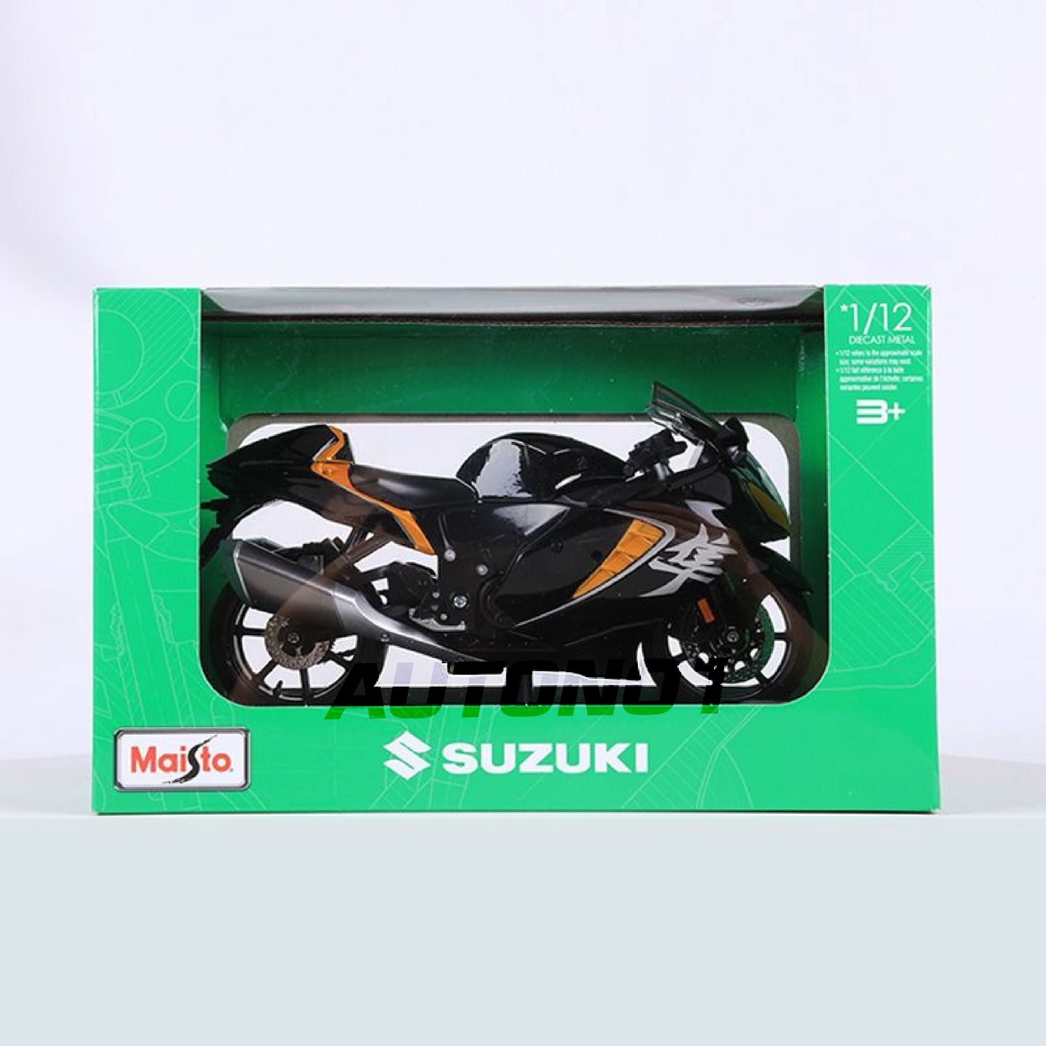 Mô hình xe Suzuki Hayabusa 1300 2022 tỉ lệ 1:12 Maisto MT12004