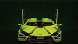  Mô hình xe ô tô lắp ghép Lamborghini Sian green 1250 pcs tỉ lệ 1:14 LG018 