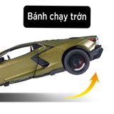  Mô hình Lamborghini Revuelto Hybrid có đèn kéo trớn mở full cửa 1:32 Alloy Model OT371 