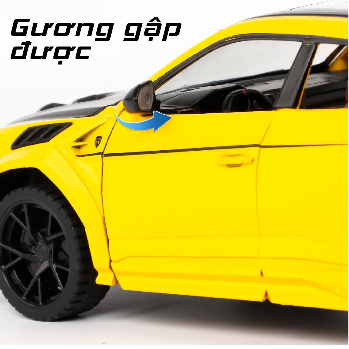Mô hình xe Lamborghini Urus full open-có đèn-âm thanh tỉ lệ 1:24 Alloy Model OT518