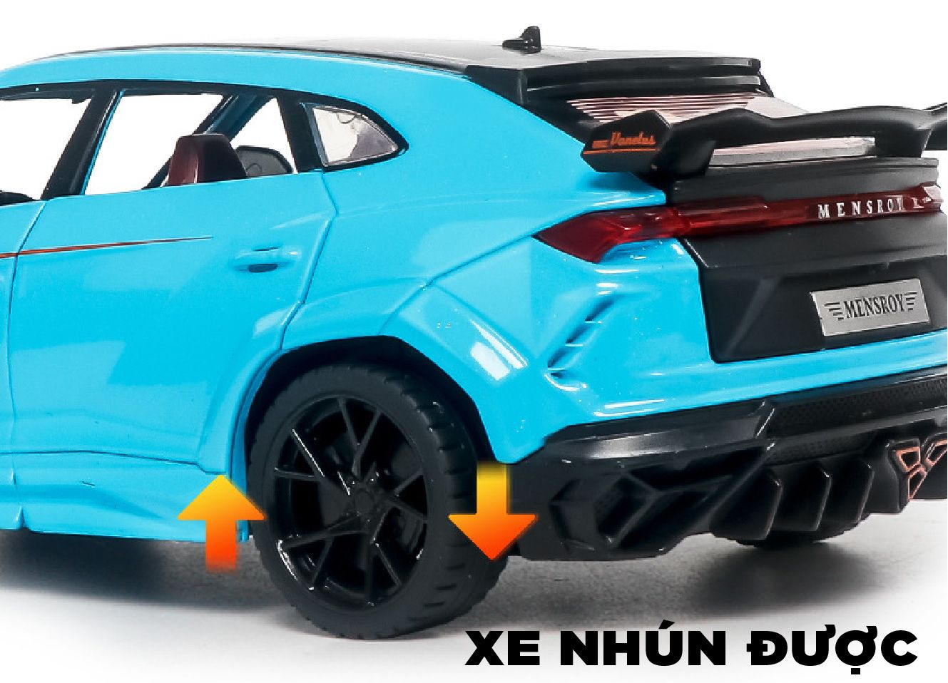 Mô hình xe Lamborghini Urus full open-có đèn-âm thanh tỉ lệ 1:24 Alloy Model OT518