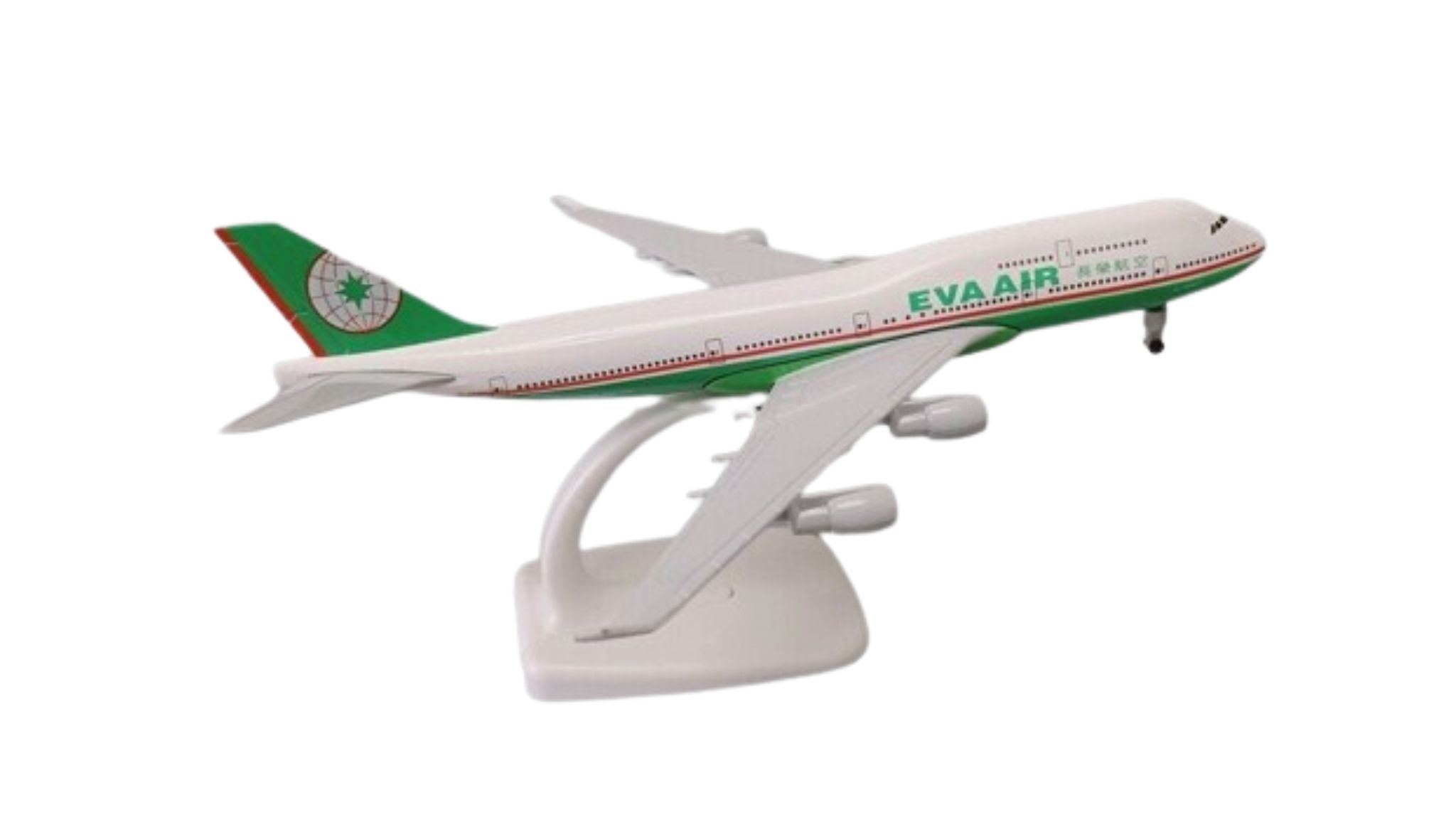 Mô hình máy bay EVA Air Boeing B747 20cm MB20102