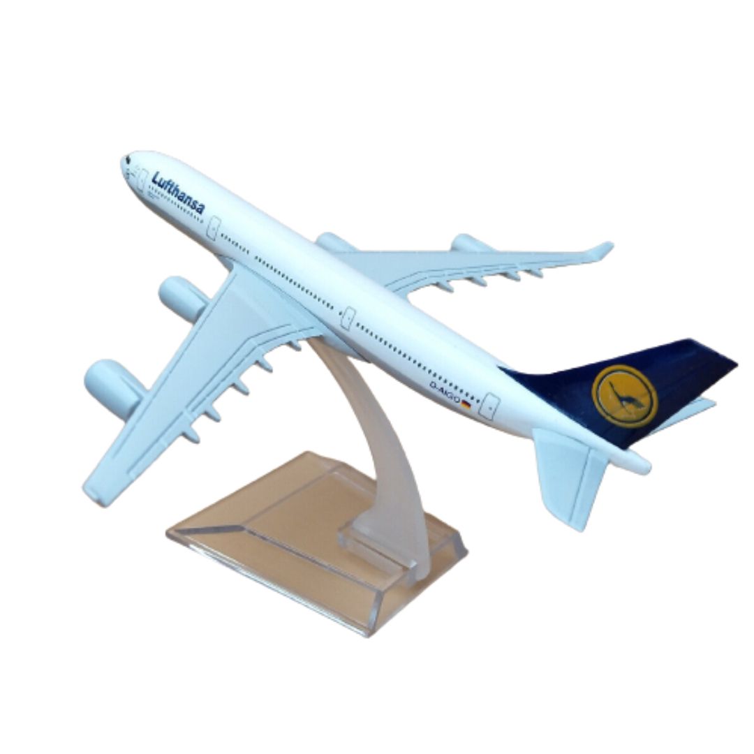 Mô hình máy bay Germany Lufthansa Airbus A340 16cm MB16178