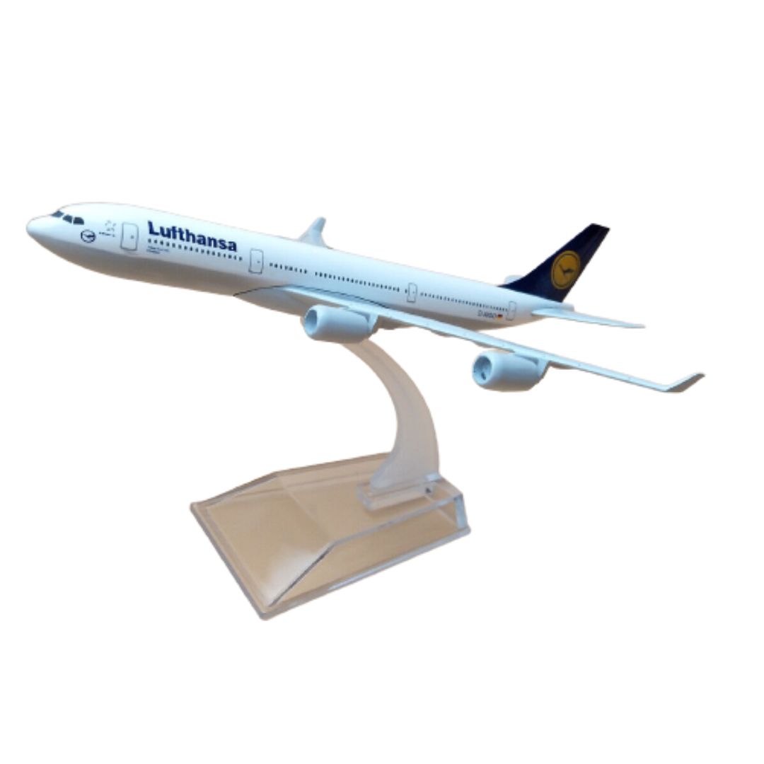 Mô hình máy bay Germany Lufthansa Airbus A340 16cm MB16178
