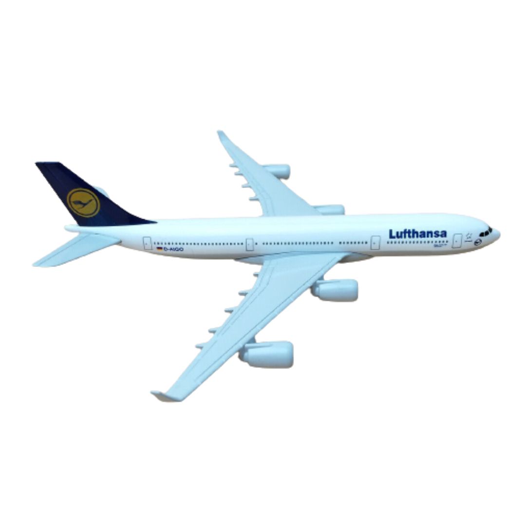 Mô hình máy bay Germany Lufthansa Airbus A340 16cm MB16178