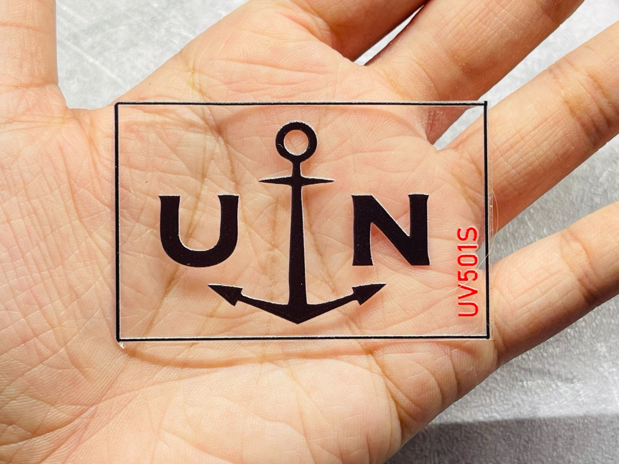 Decal uv trang trí xe - điện thoại - laptop - máy tính - nón - ly - mica chống nước - chống trầy - chống uv Autono1 UV501