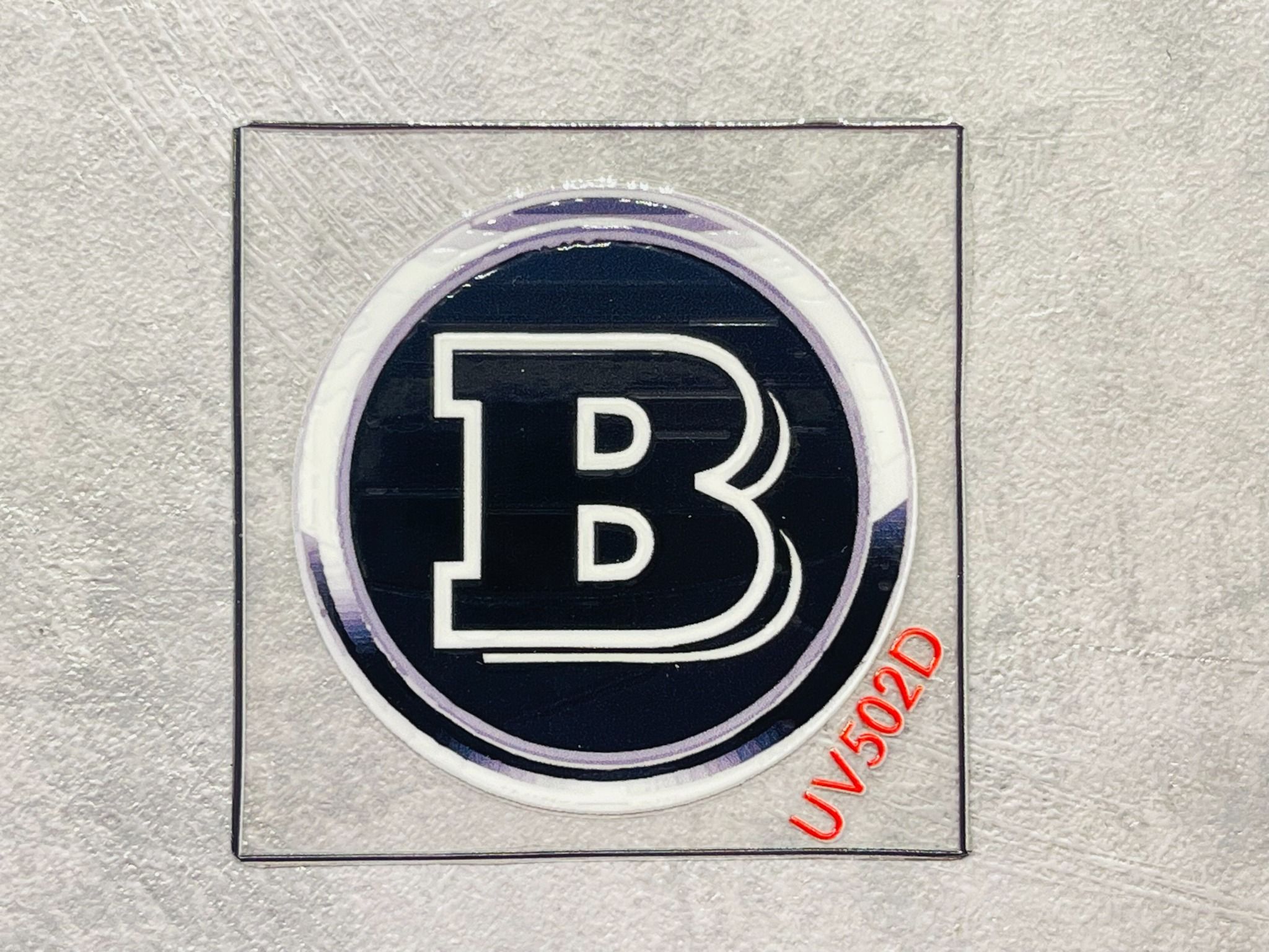 Decal uv logo trang trí xe - điện thoại - laptop - máy tính - nón - ly - mica chống nước - chống trầy - chống uv kích thước 5 x 5cm Autono1 UV502