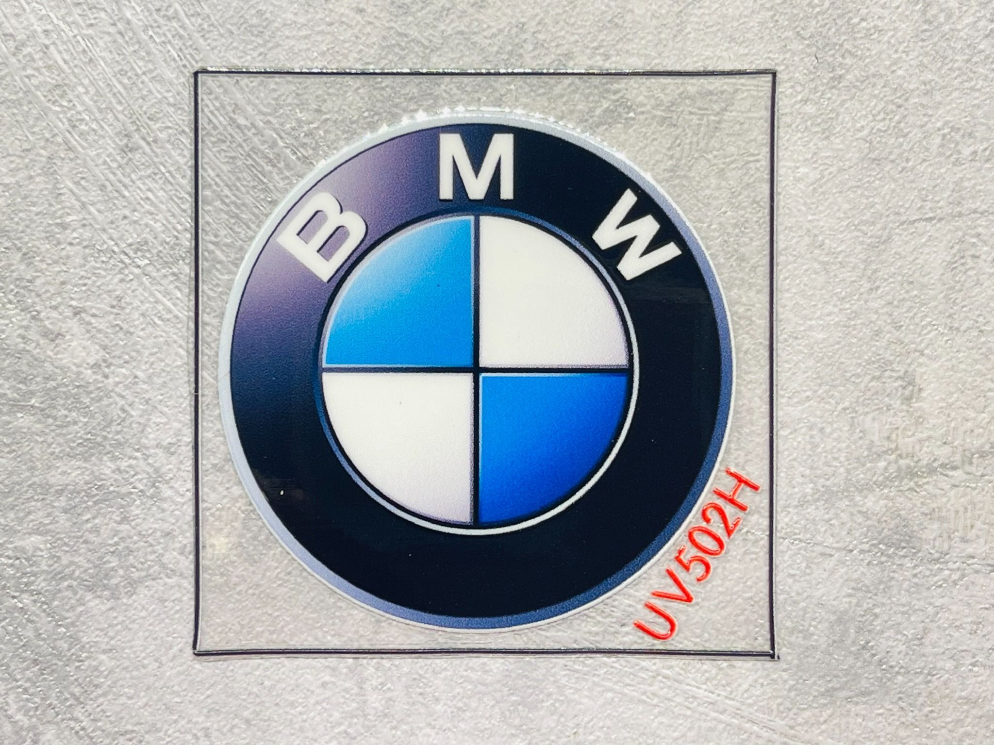 Decal uv logo trang trí xe - điện thoại - laptop - máy tính - nón - ly - mica chống nước - chống trầy - chống uv kích thước 5 x 5cm Autono1 UV502