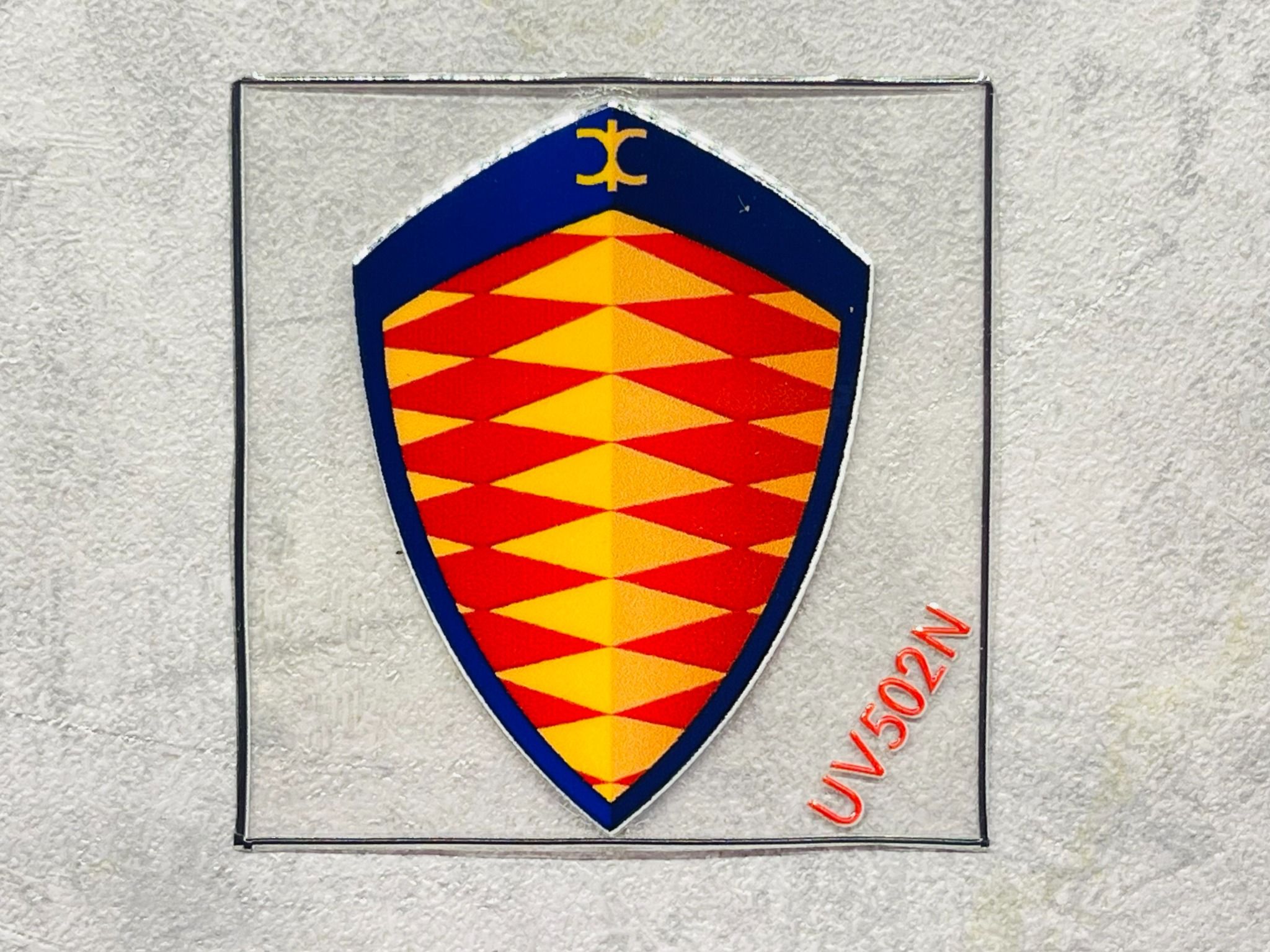 Decal uv logo trang trí xe - điện thoại - laptop - máy tính - nón - ly - mica chống nước - chống trầy - chống uv kích thước 5 x 5cm Autono1 UV502