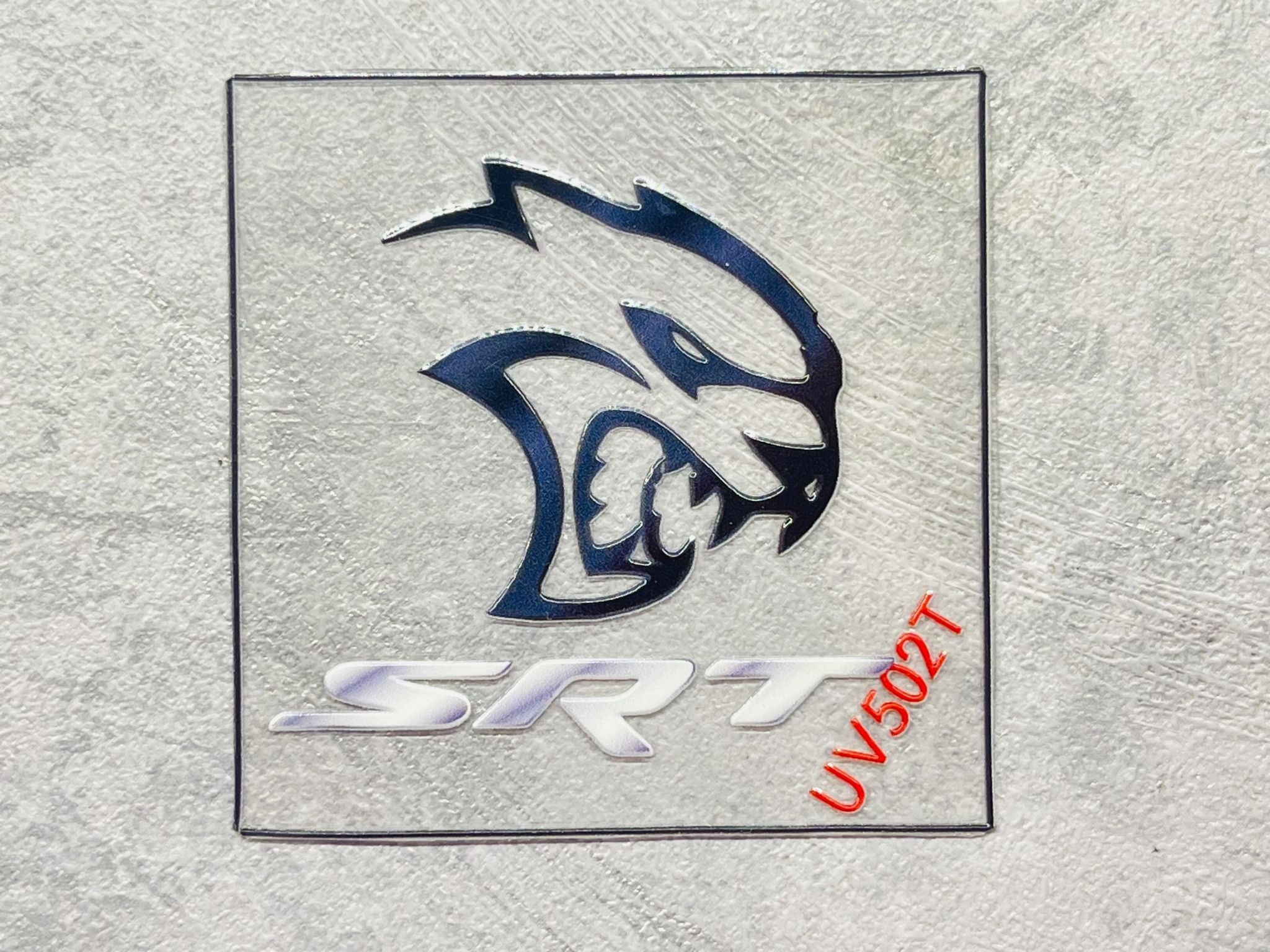 Decal uv logo trang trí xe - điện thoại - laptop - máy tính - nón - ly - mica chống nước - chống trầy - chống uv kích thước 5 x 5cm Autono1 UV502