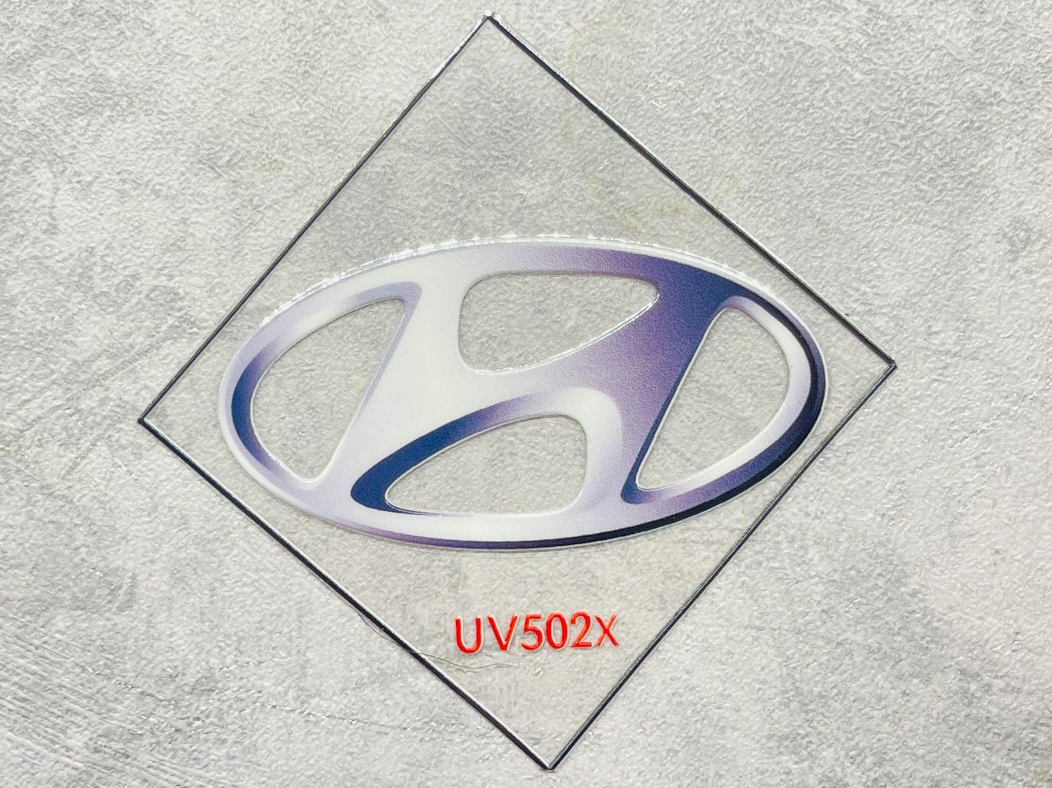 Decal uv logo trang trí xe - điện thoại - laptop - máy tính - nón - ly - mica chống nước - chống trầy - chống uv kích thước 5 x 5cm Autono1 UV502