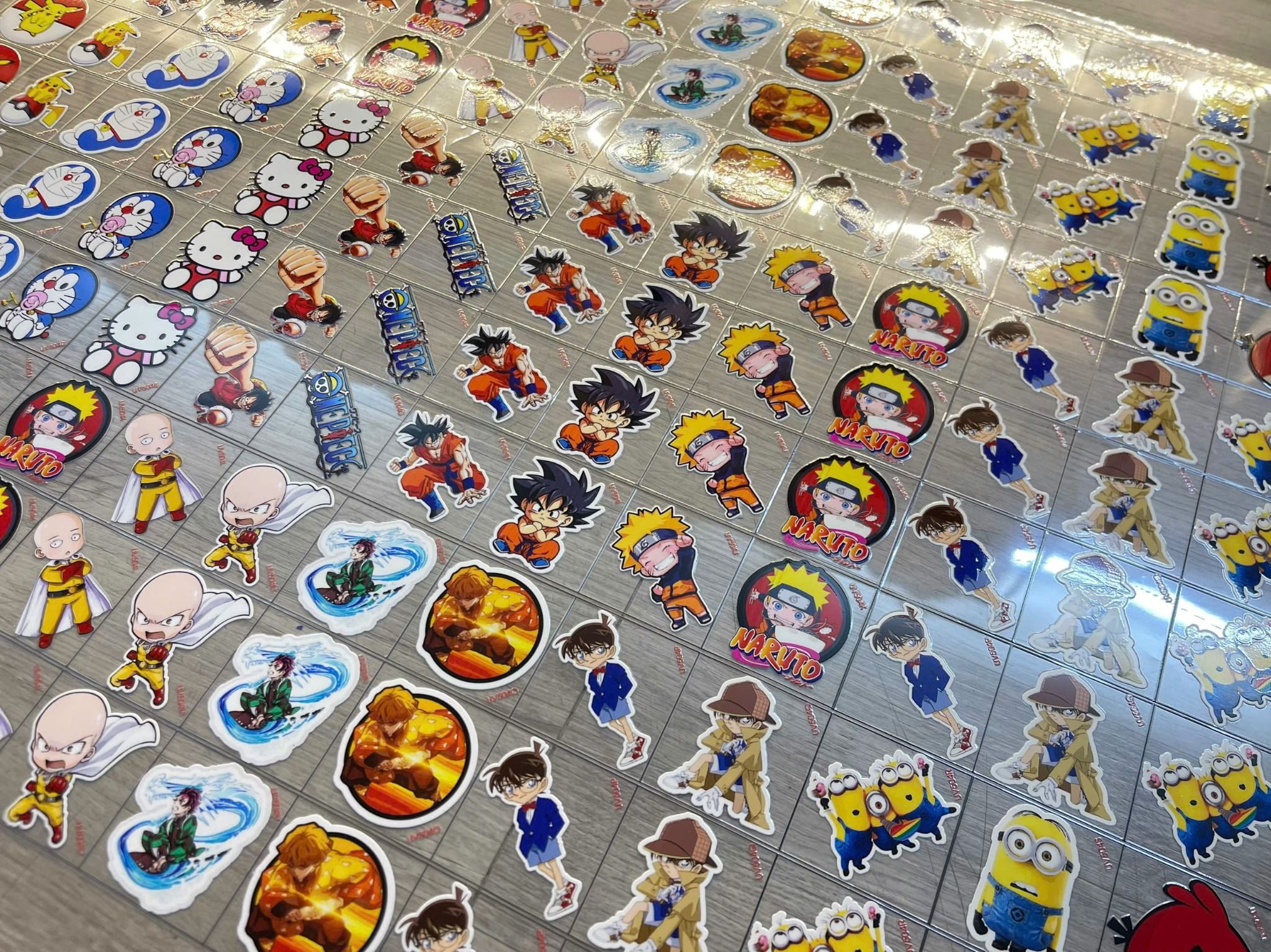 Decal uv nhân vật phim trang trí xe - điện thoại - laptop - máy tính - nón - ly - mica chống nước - chống trầy - chống uv kích thước 5 x 5cm Autono1 UV504