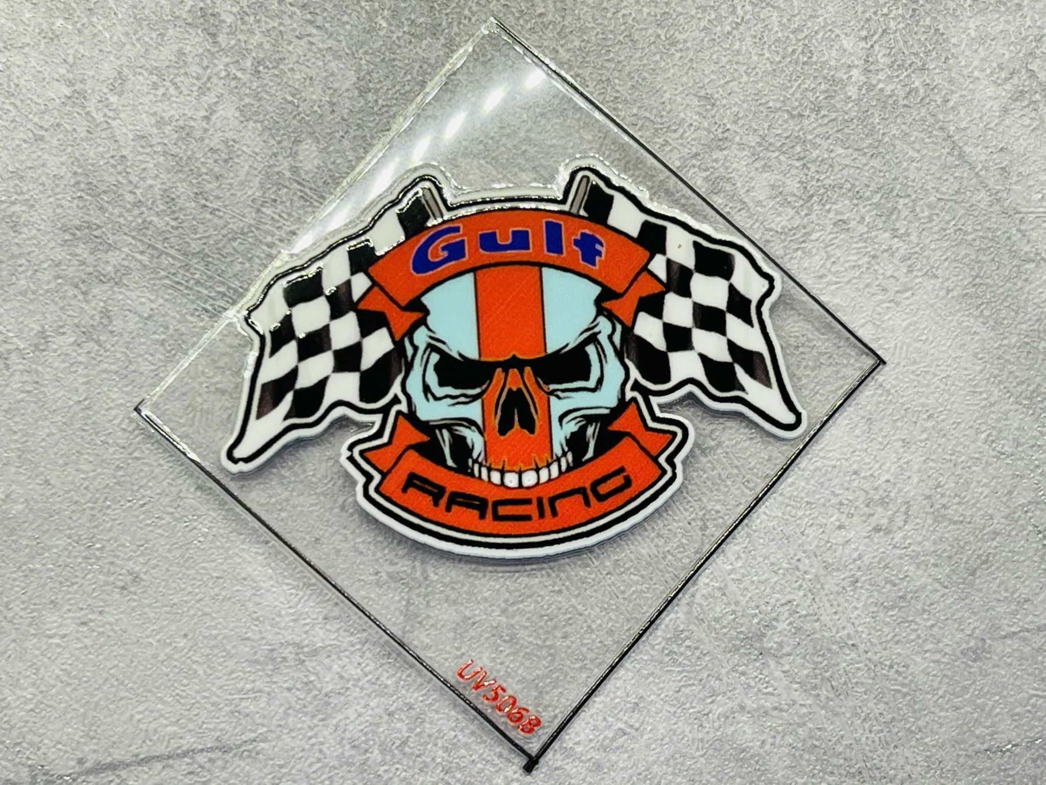 Decal UV trang trí xe ô tô - điện thoại - laptop - máy tính - nón - ly - mica chống nước - chống trầy - chống uv kích thước 5 x 5cm Autono1 UV506