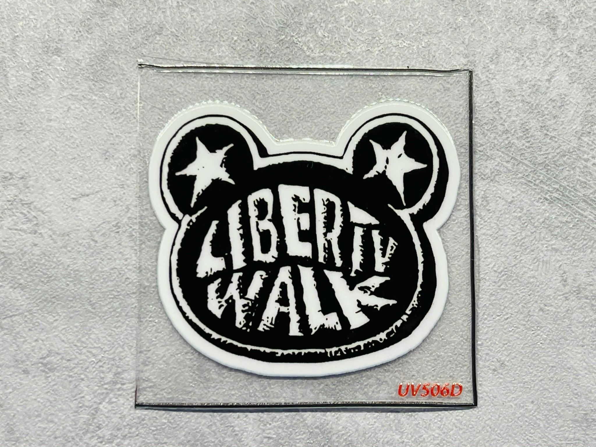 Decal UV trang trí xe ô tô - điện thoại - laptop - máy tính - nón - ly - mica chống nước - chống trầy - chống uv kích thước 5 x 5cm Autono1 UV506