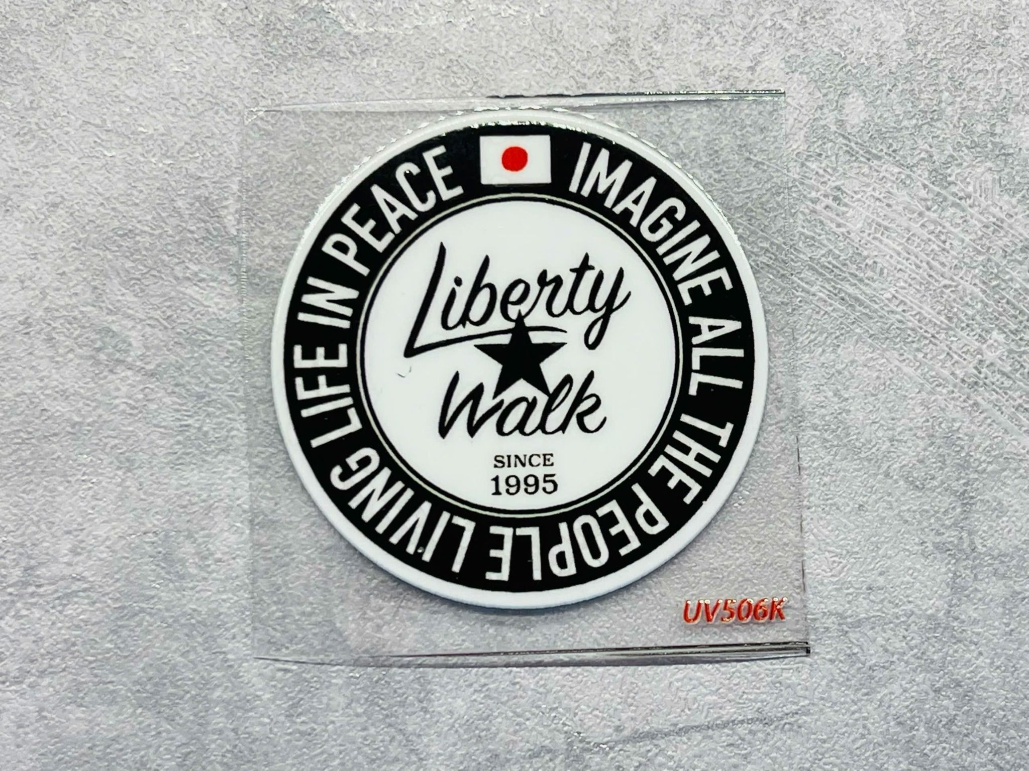 Decal UV trang trí xe ô tô - điện thoại - laptop - máy tính - nón - ly - mica chống nước - chống trầy - chống uv kích thước 5 x 5cm Autono1 UV506