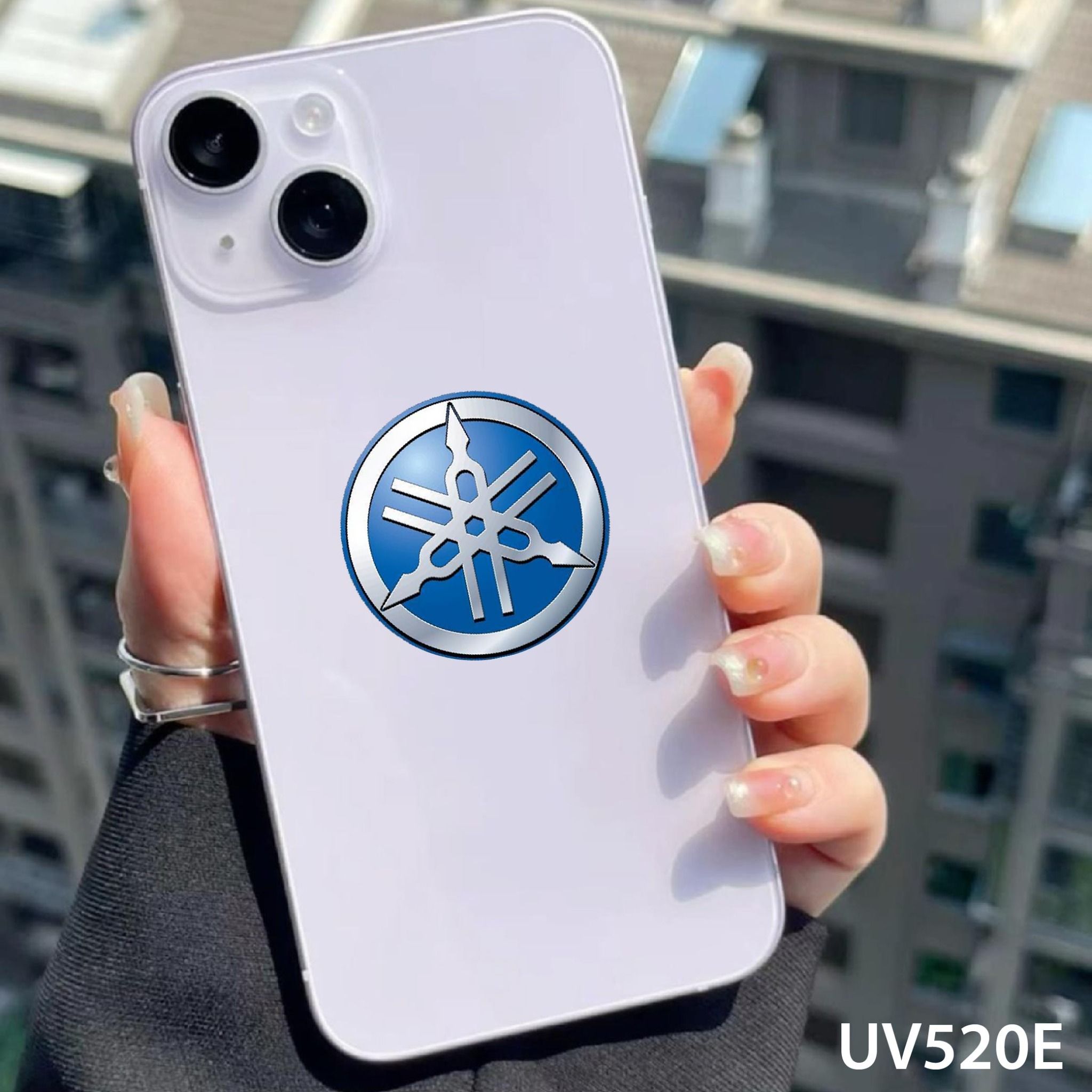 Decal UV các hãng xe Mô tô trang trí mô hình - điện thoại - laptop - máy tính - nón - ly - chống uv kích thước 5x10cm Autono1 UV520