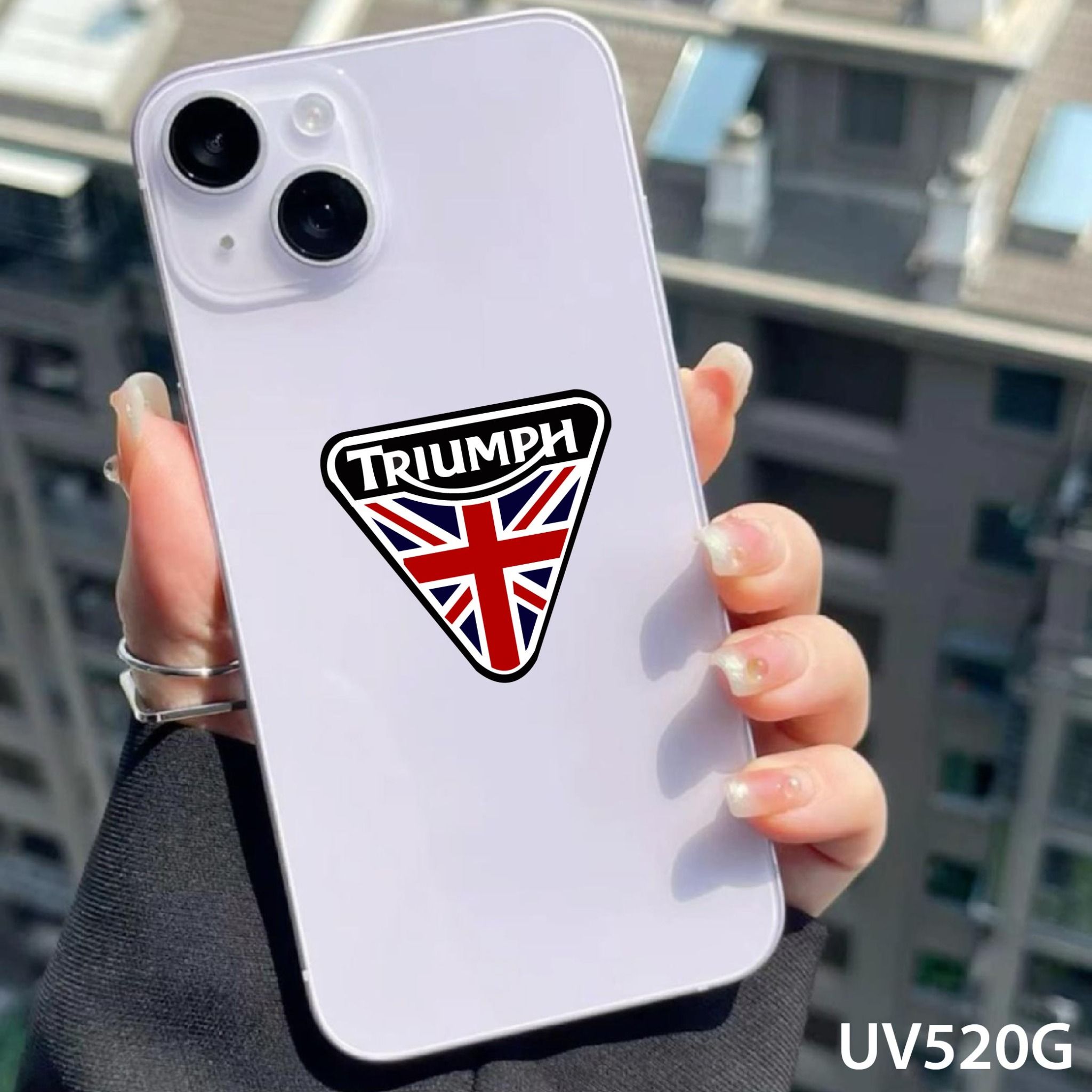 Decal UV các hãng xe Mô tô trang trí mô hình - điện thoại - laptop - máy tính - nón - ly - chống uv kích thước 5x10cm Autono1 UV520