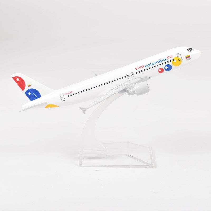 Mô hình máy bay Avianca Viva Colombia Airbus A320-200 16cm MB16169