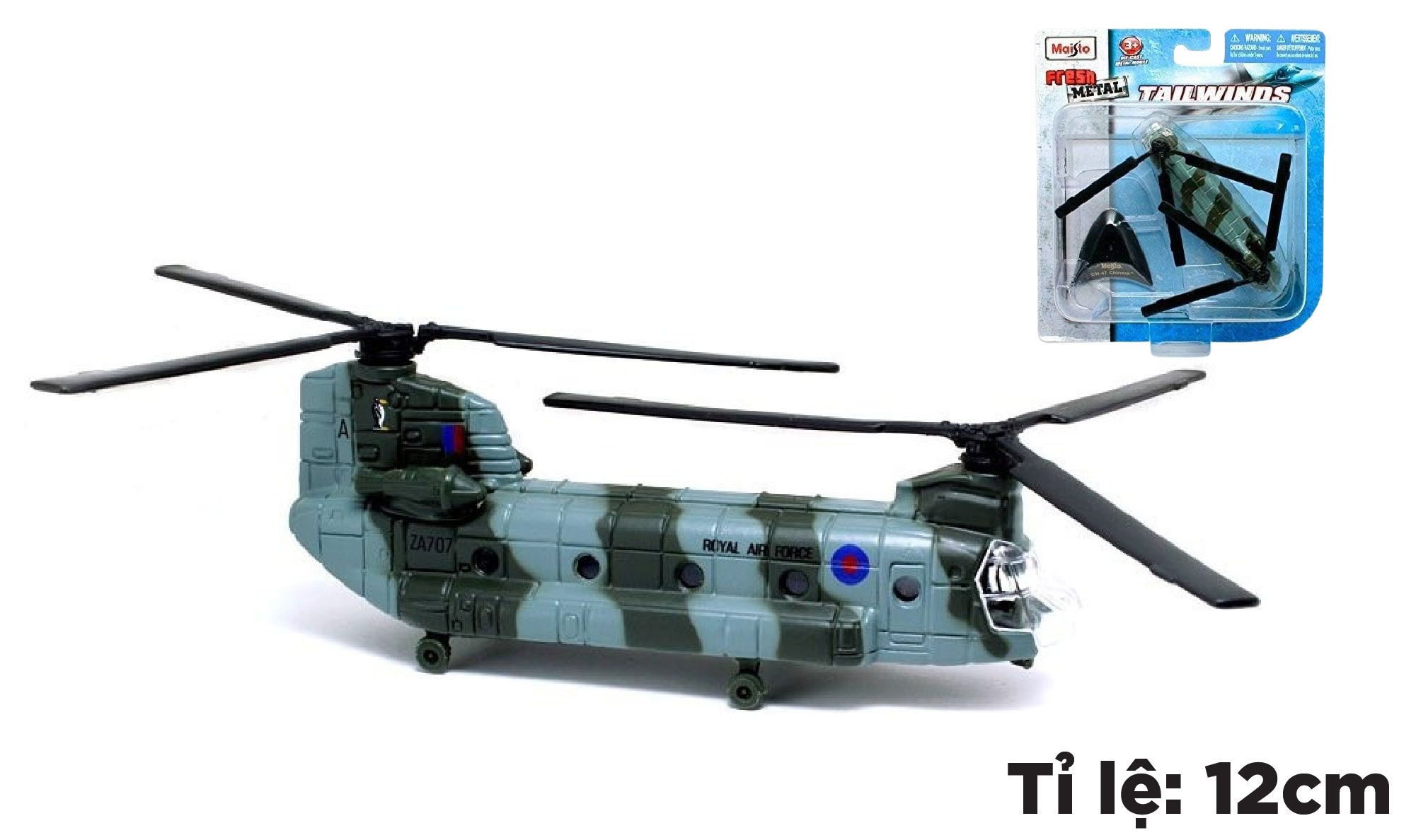 Mô hình máy bay #0065 CH-47 Chinook 12 cm 14106 MB12003