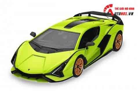 MÔ HÌNH XE ĐIỀU KHIỂN LẮP GHÉP LAMBORGHINI SIAN LIGHTNING GREEN RASTAR 7409