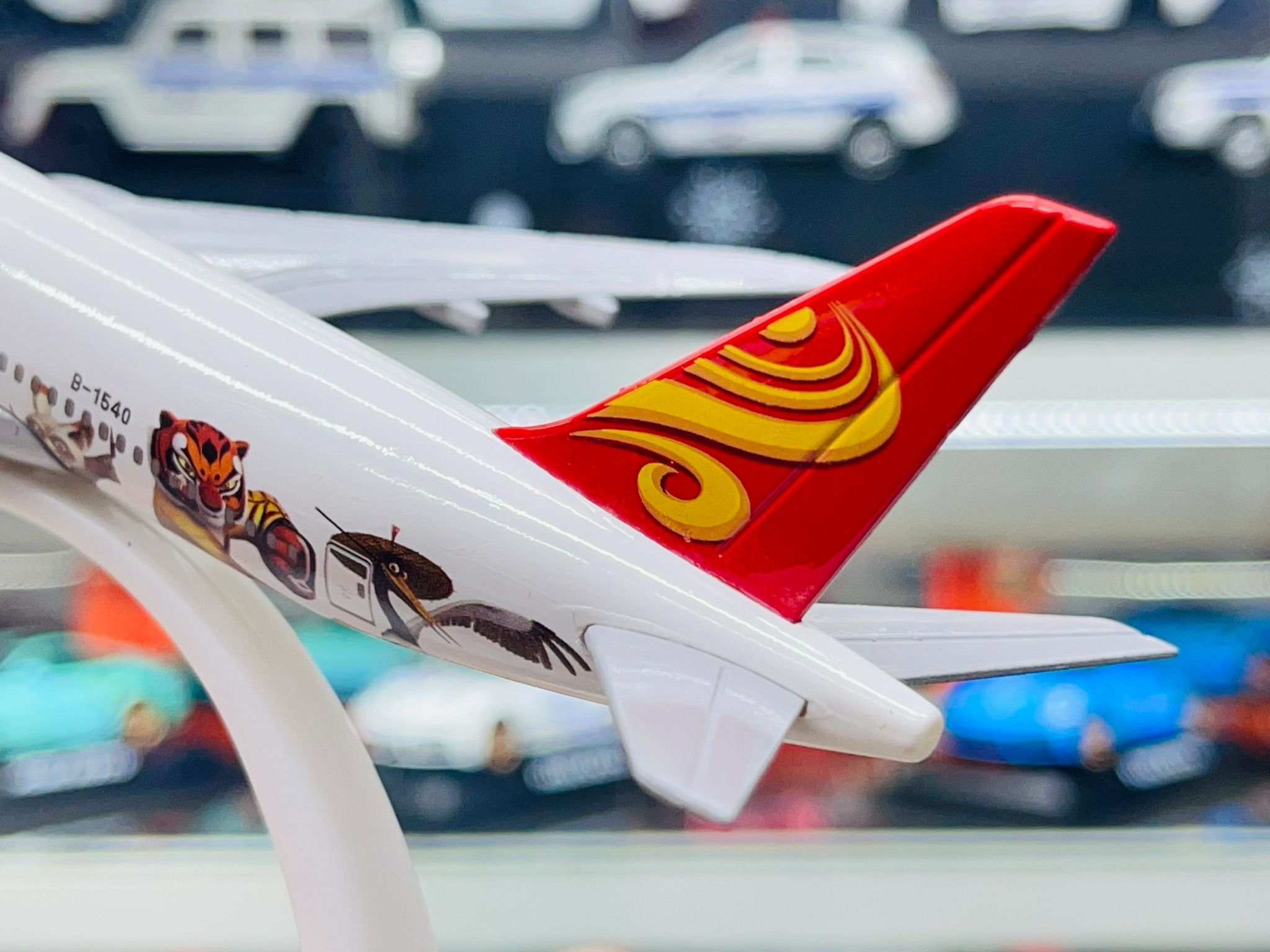 Mô hình máy bay Hainan Panda Boeing B787 white kích thước 20cm MB20113